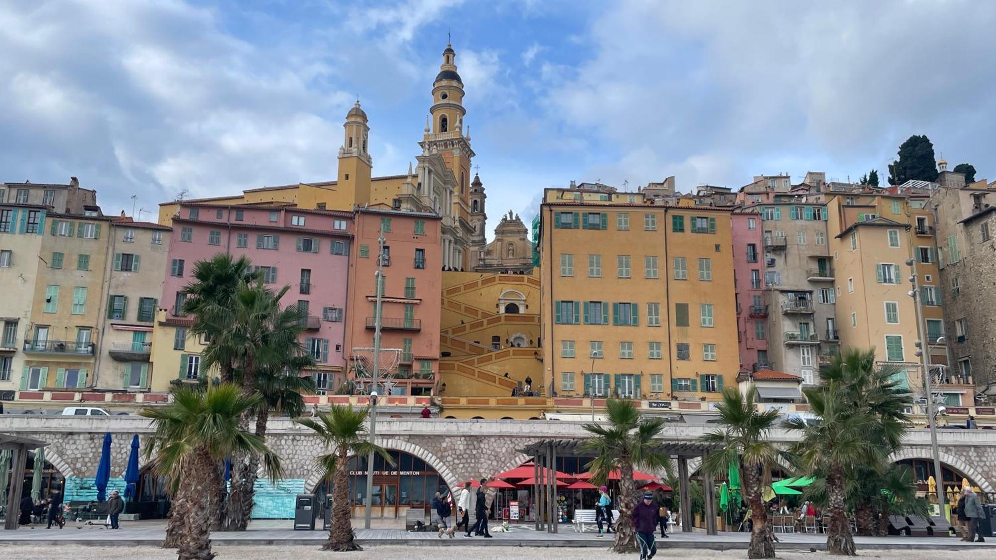 Studio rue piétonne proche plage Menton Extérieur photo